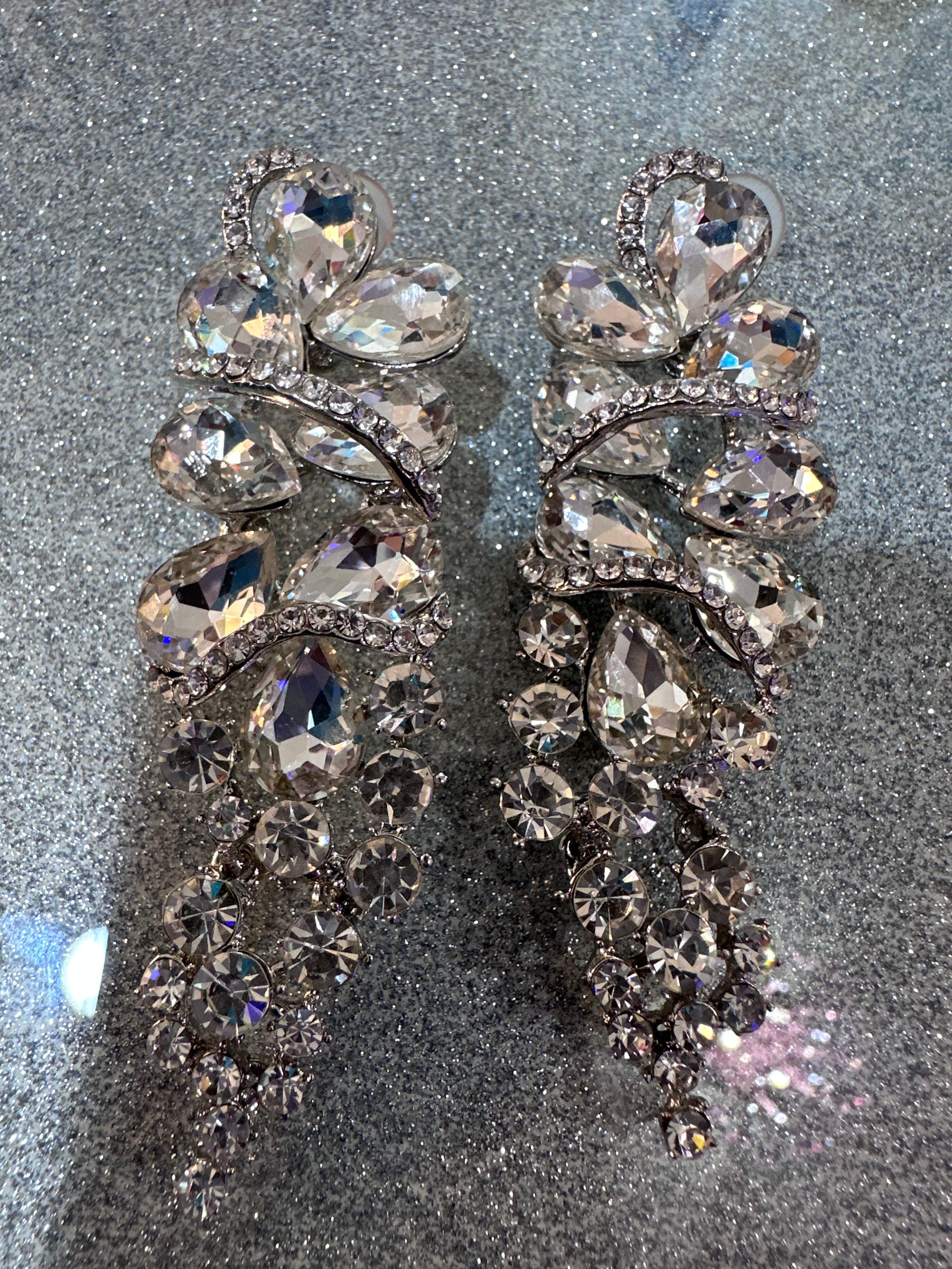Dazzling earrings