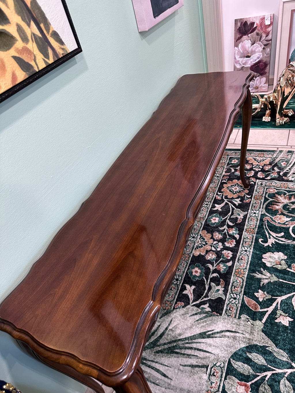 Long Brown Table - in store pickup only