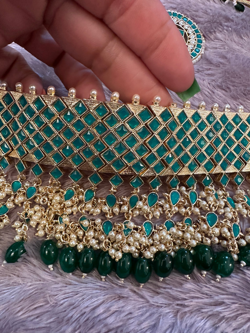 Green Indian Set