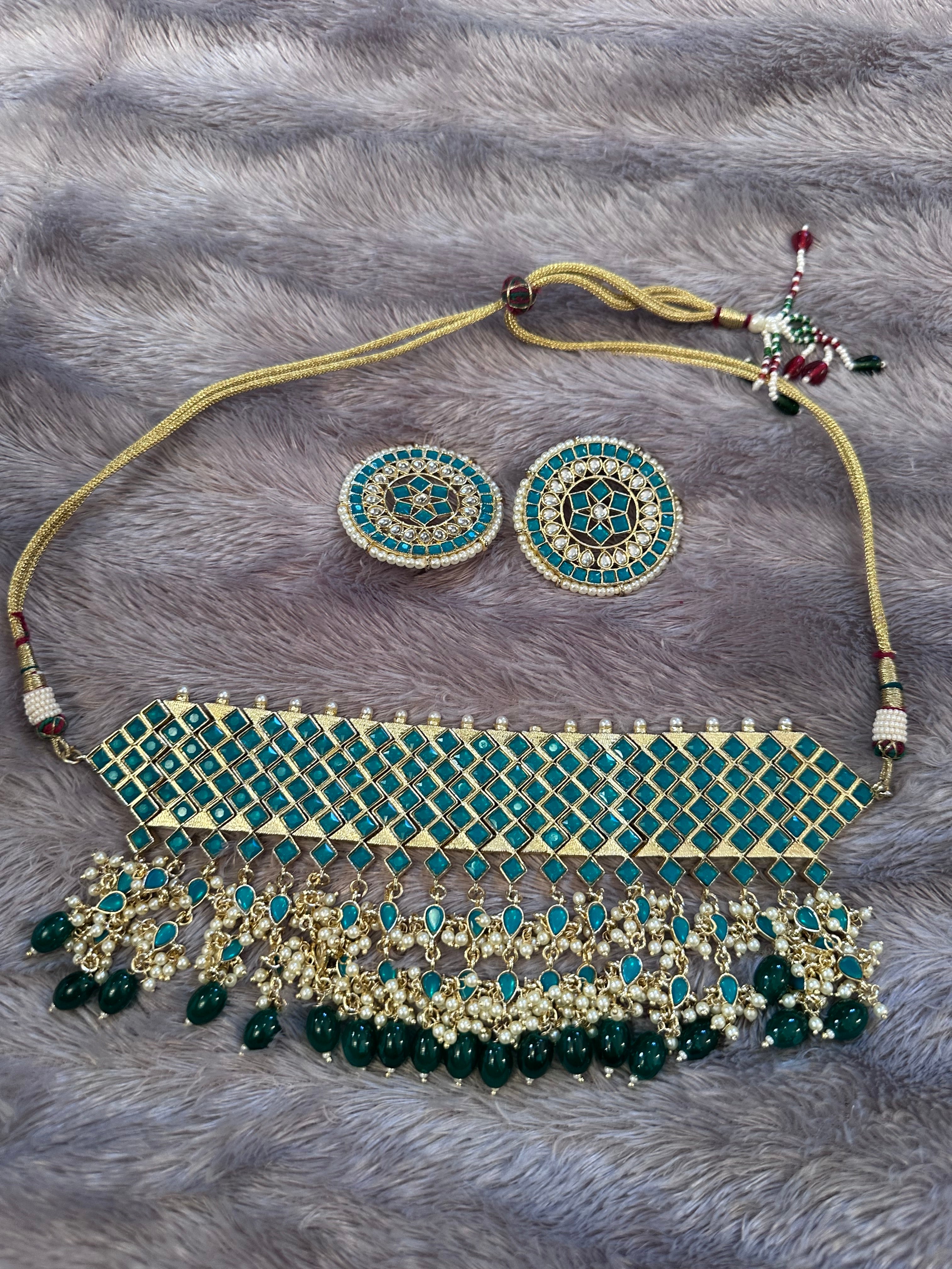 Green Indian Set