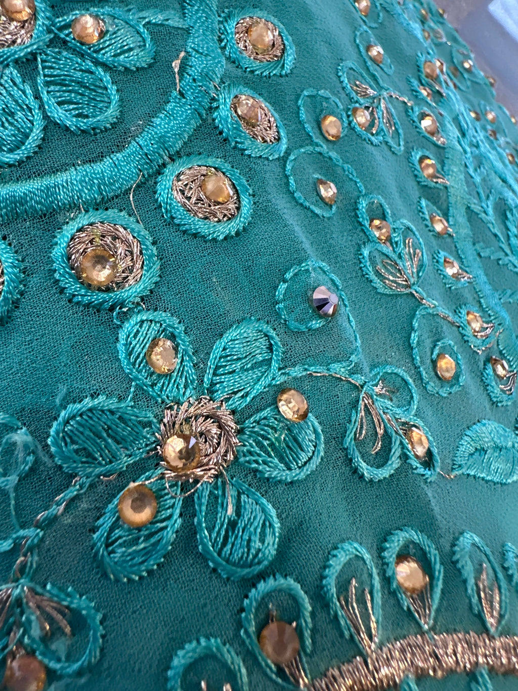 Turquoise Dubai scarf