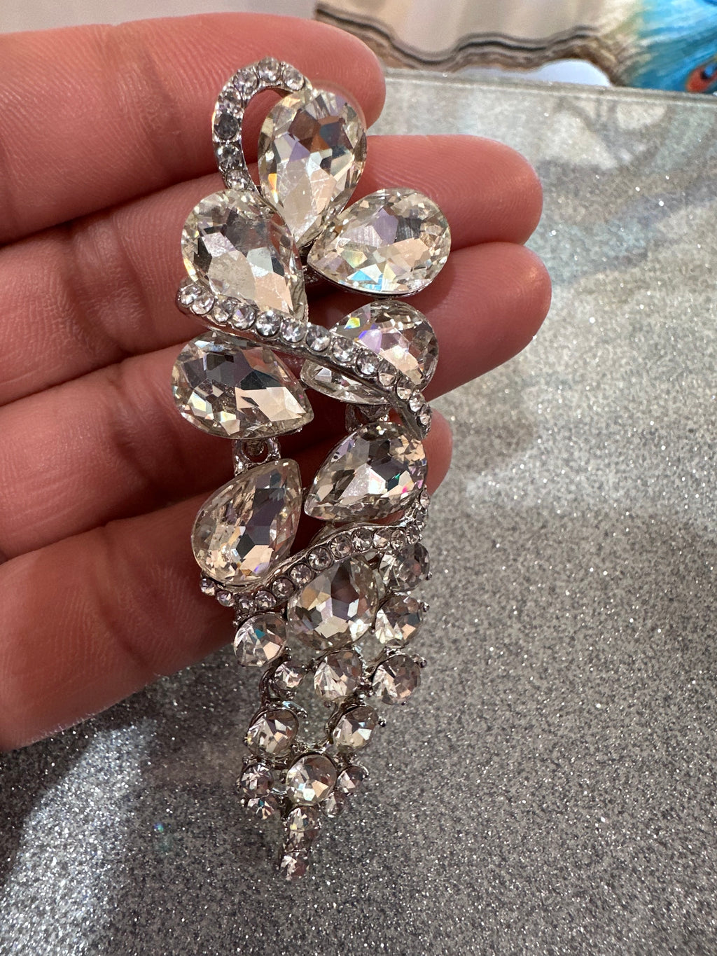 Dazzling earrings