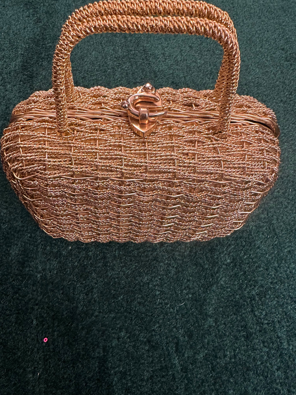 Gold vintage purse ( small )