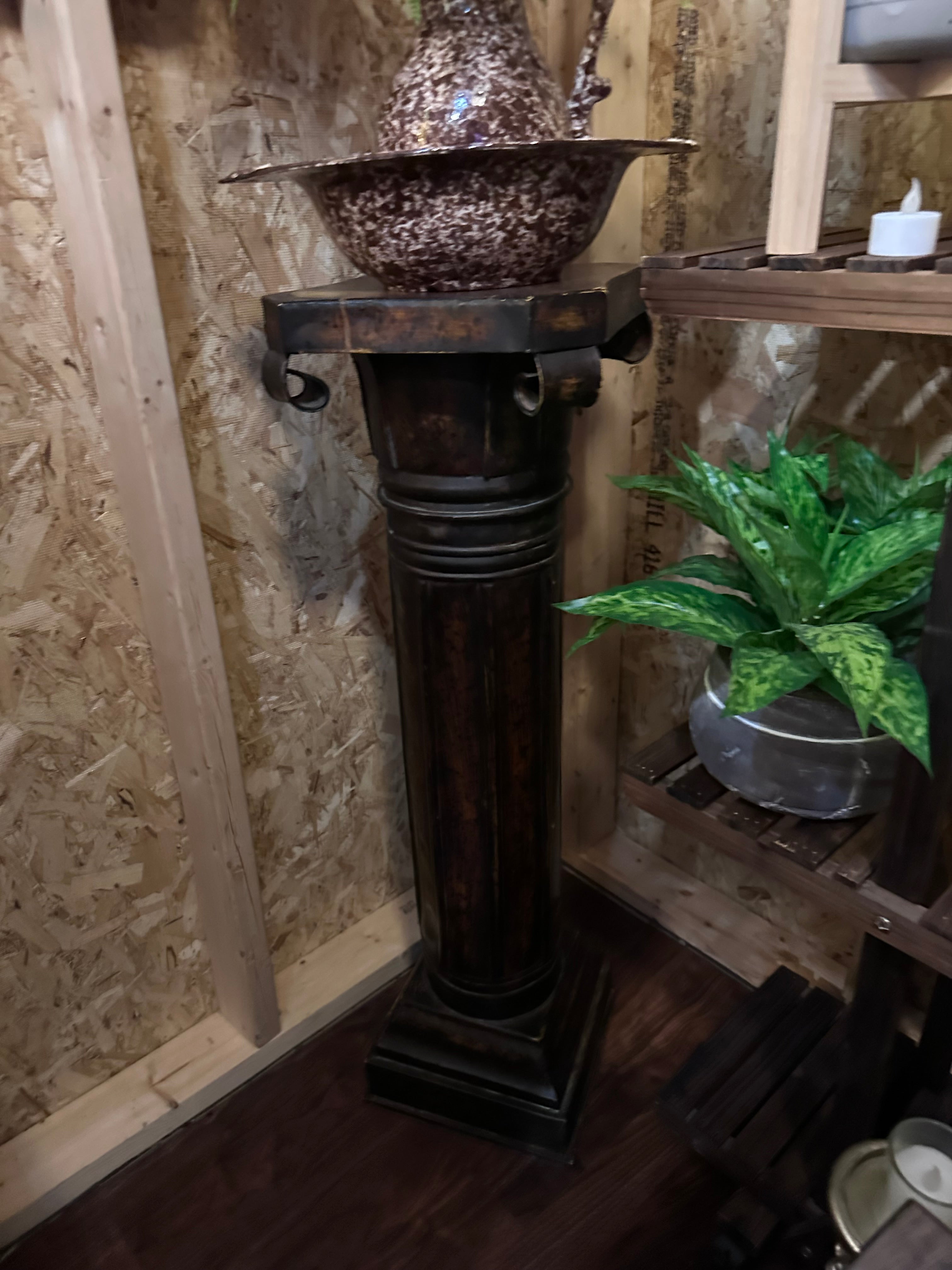 Decorative Pedestal Column Stand or Plant Stand ( in store pick up only)