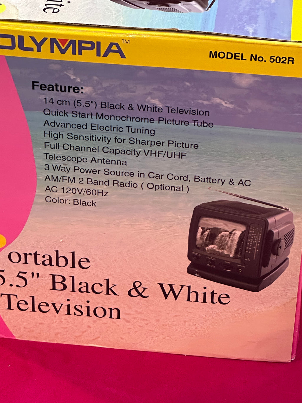 Portable TV-$30 brand new