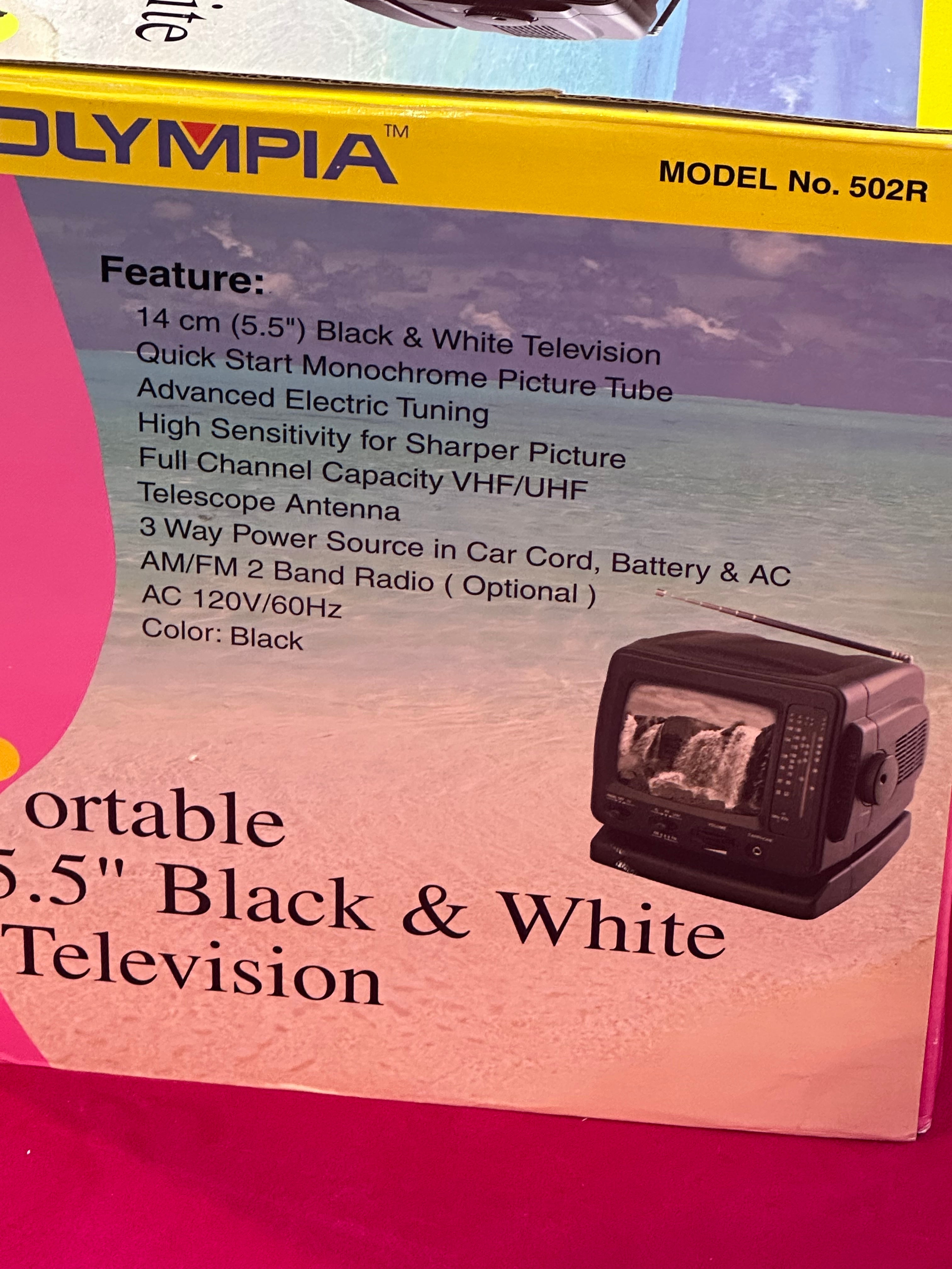 Portable TV-$30 brand new