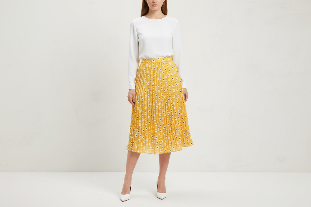Cute yellow skirt