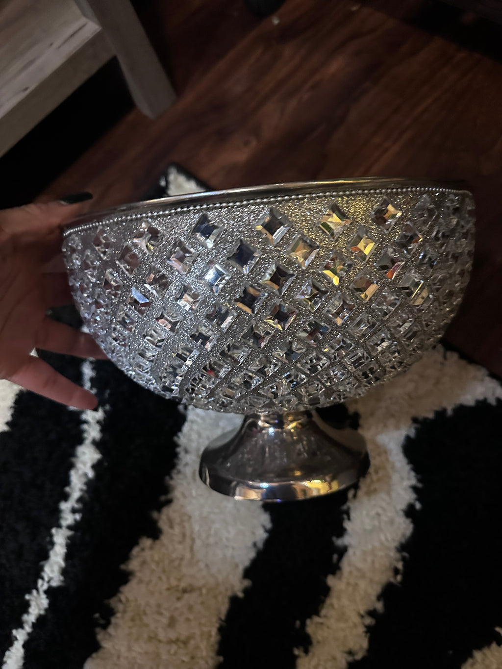 Beautiful diamond bowl- in store pickup only- sold