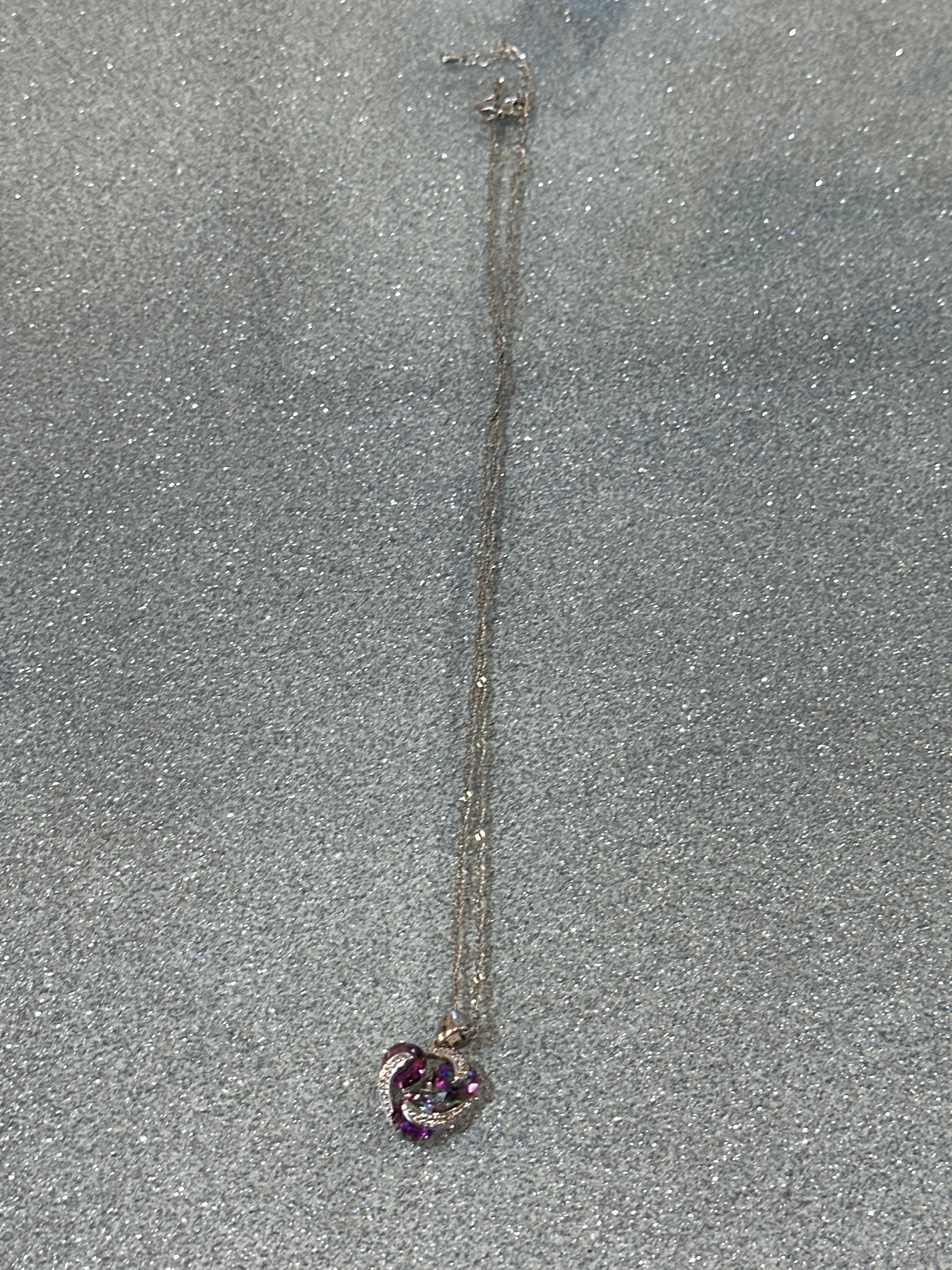 Beautiful necklace and ring set. Ring size 9.5