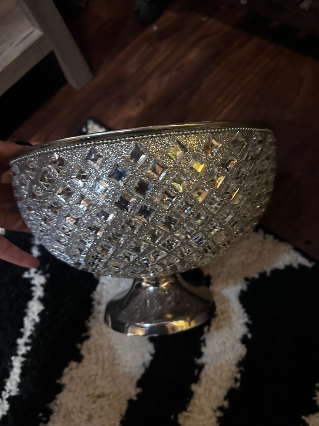 Beautiful diamond bowl- in store pickup only- sold