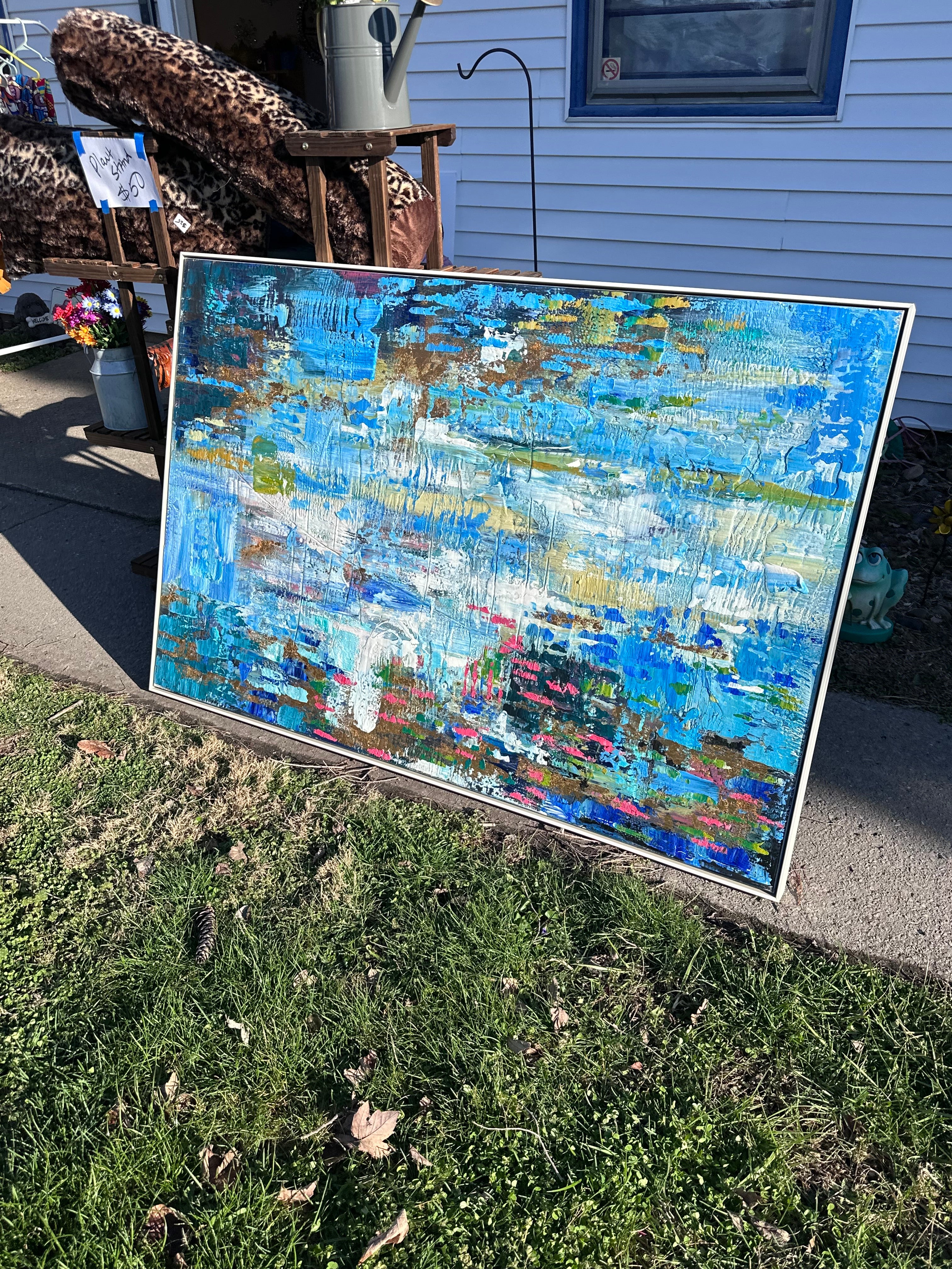 Eye catching abstract piece - in store pick up only