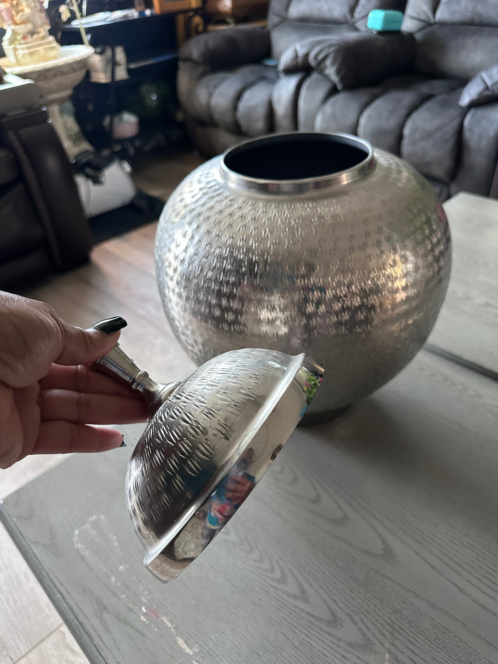 Beautiful Vase Silver Lining