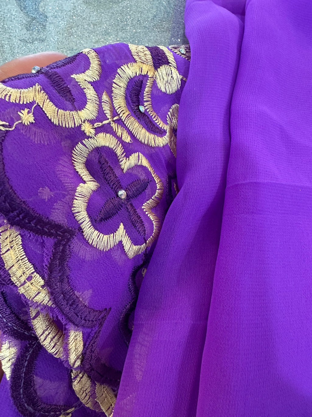 Gorgeous purple scarf from Dubai $25
