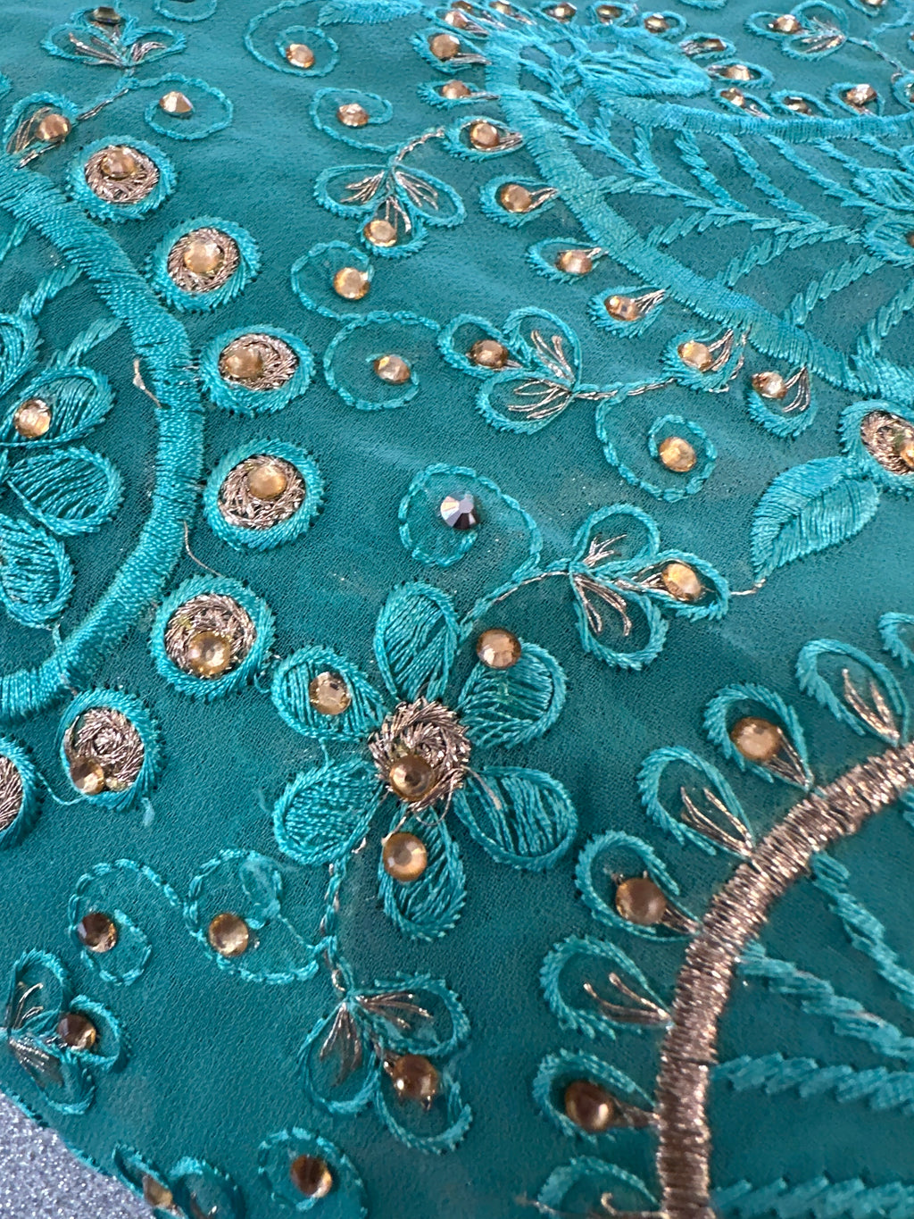 Turquoise Dubai scarf