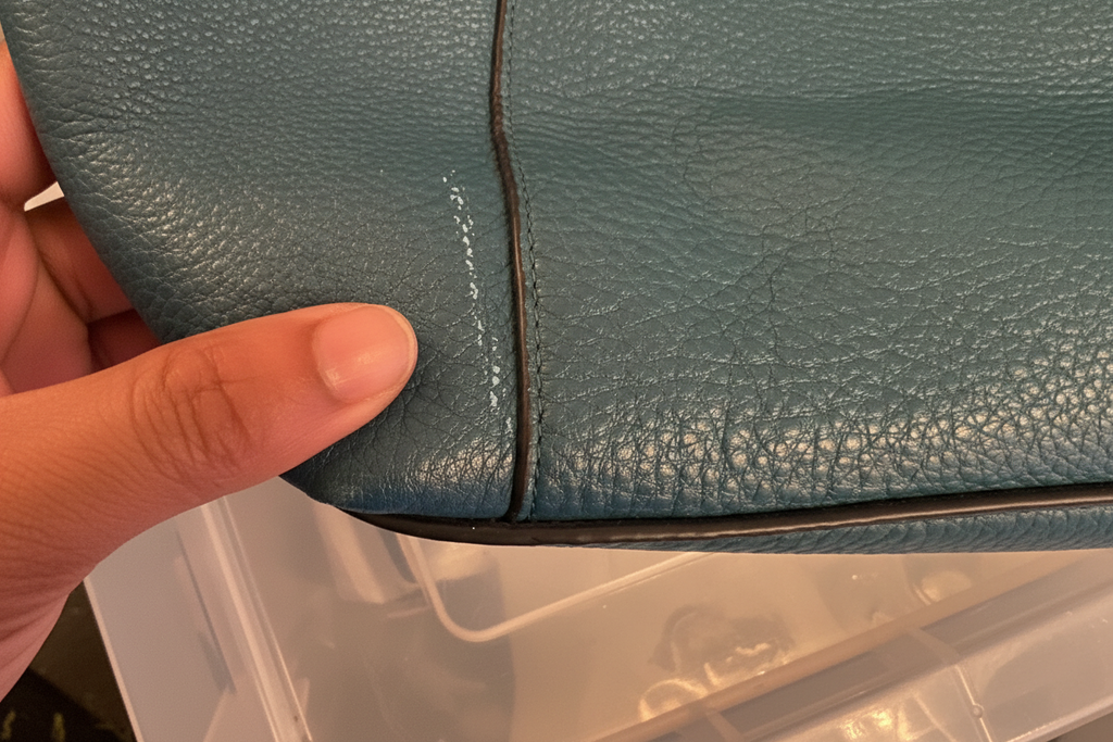 Teal Coach Bag ( some marks highlighted in pictures) excellent condition
