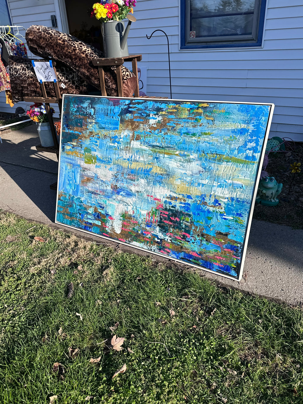 Eye catching abstract piece - in store pick up only