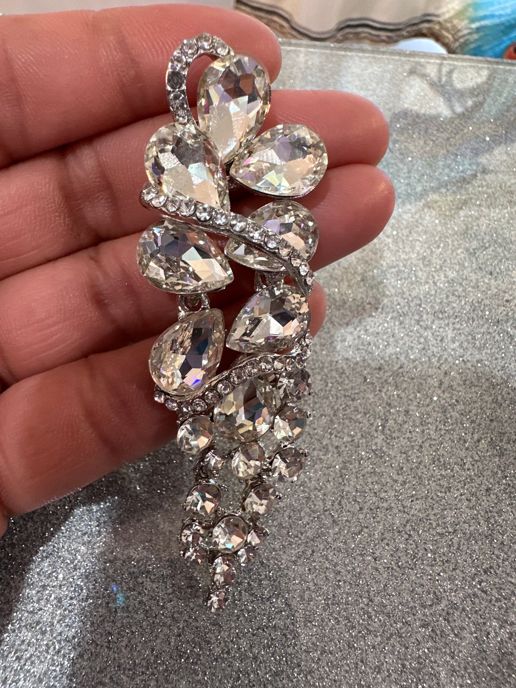 Dazzling earrings