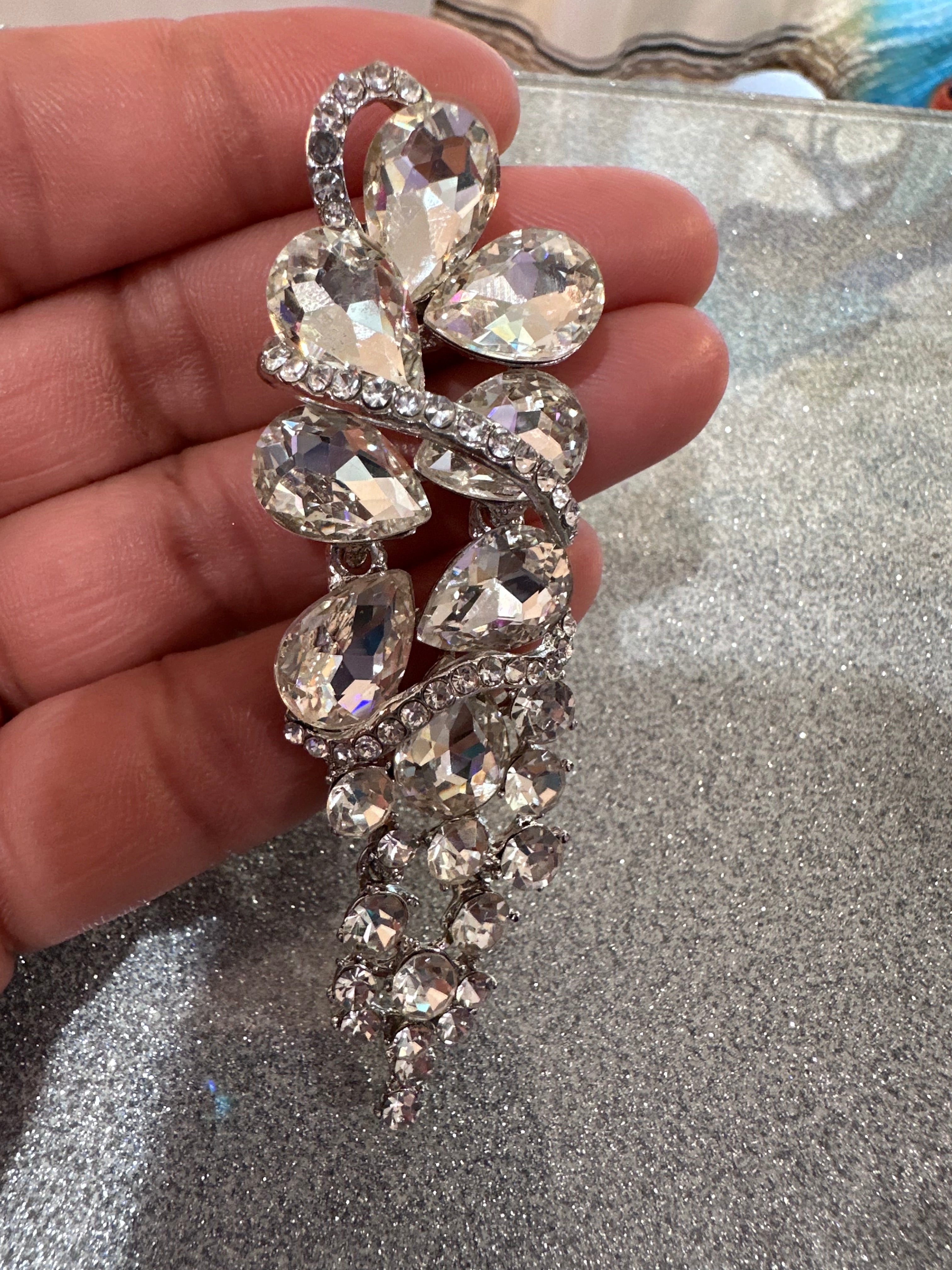 Dazzling earrings