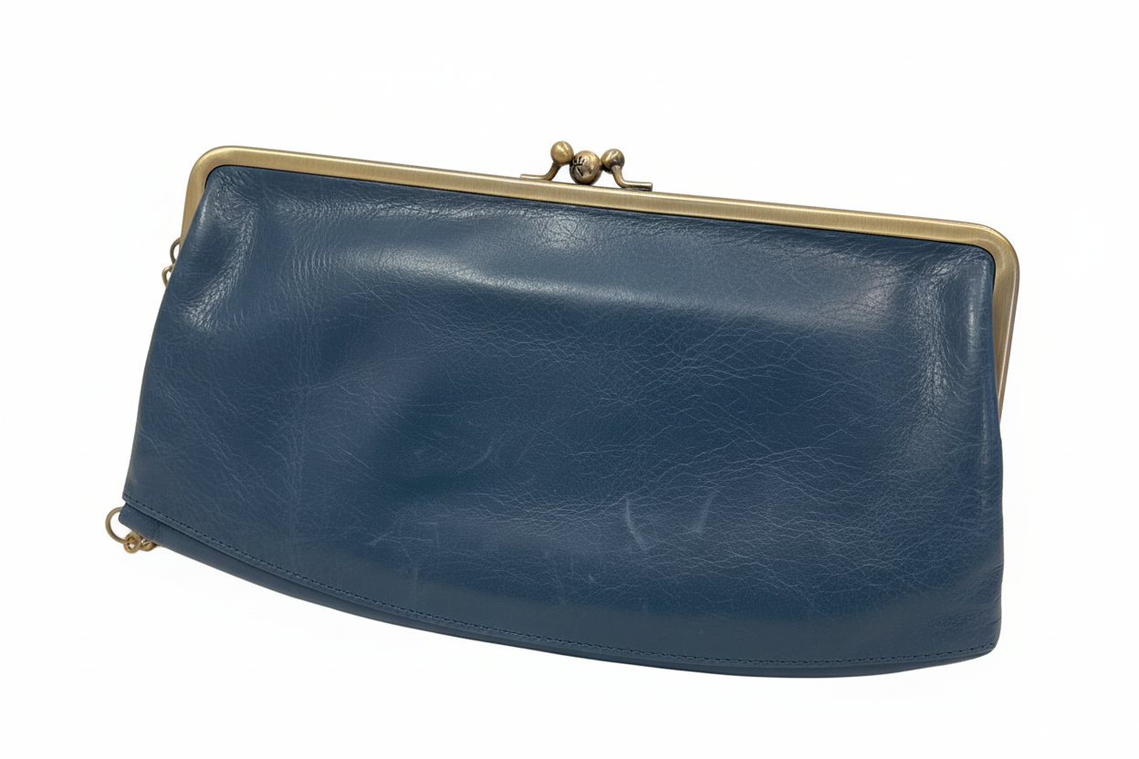 Leather teal wallet (new)
