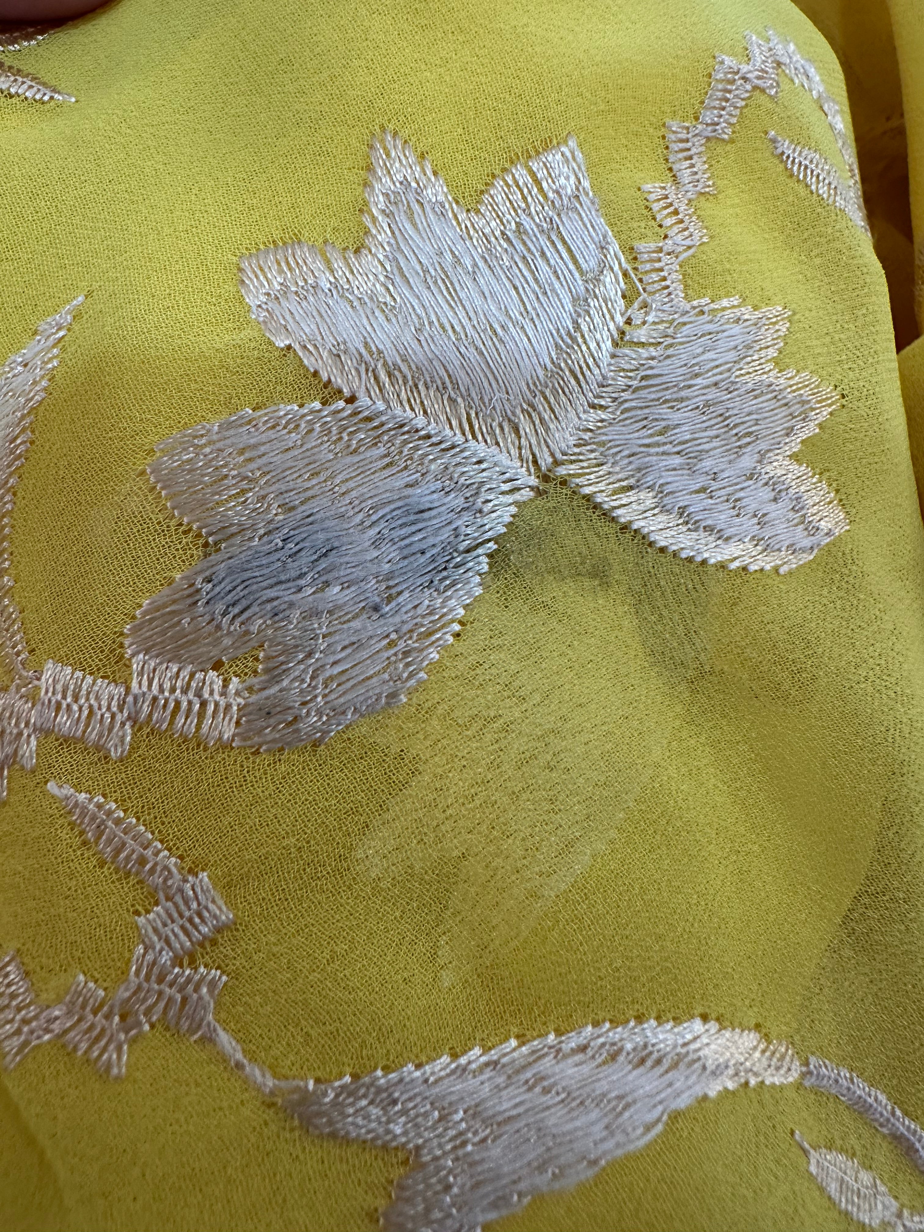 Yellow scarf ($10) discounted