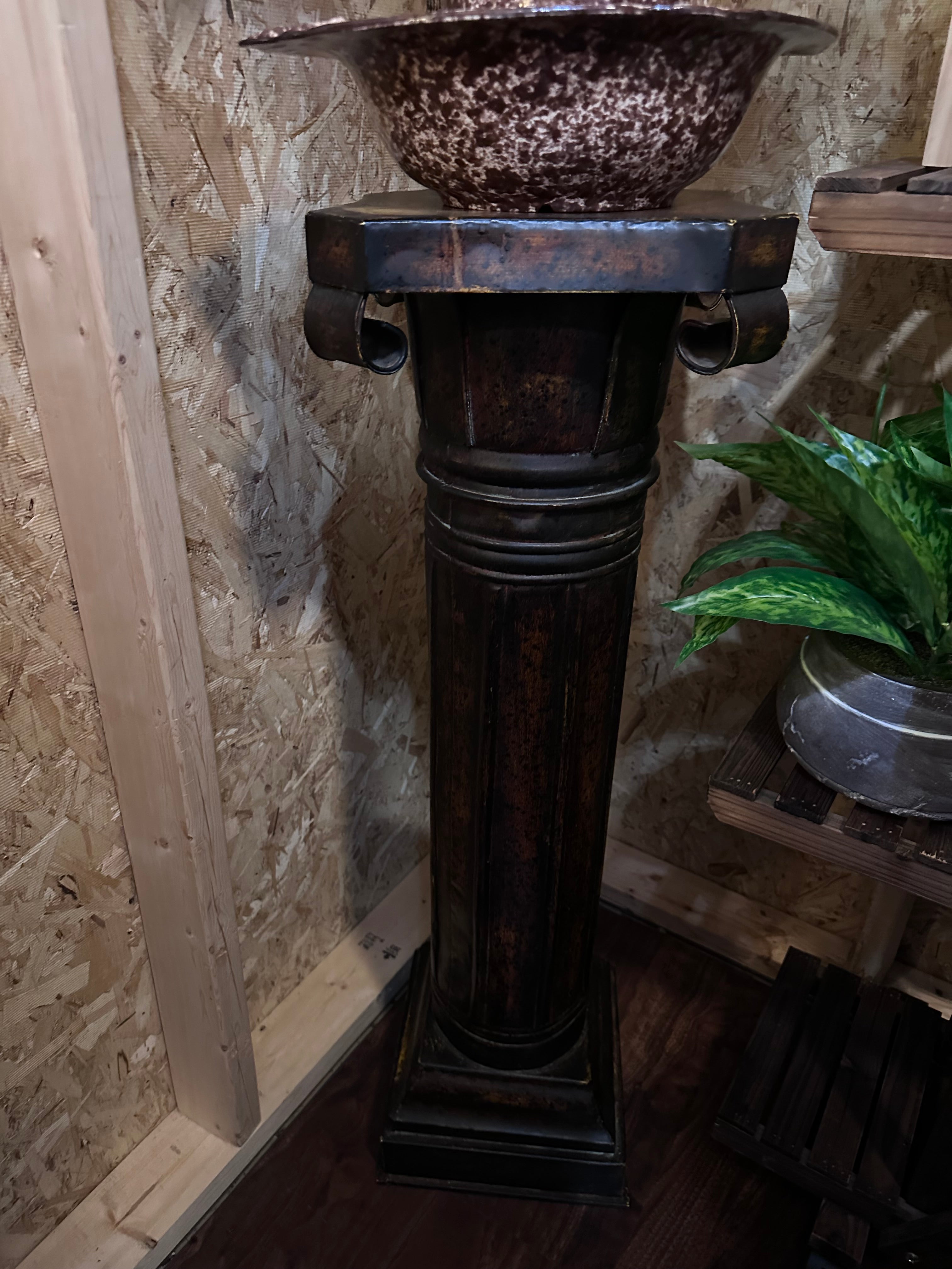 Decorative Pedestal Column Stand or Plant Stand ( in store pick up only)