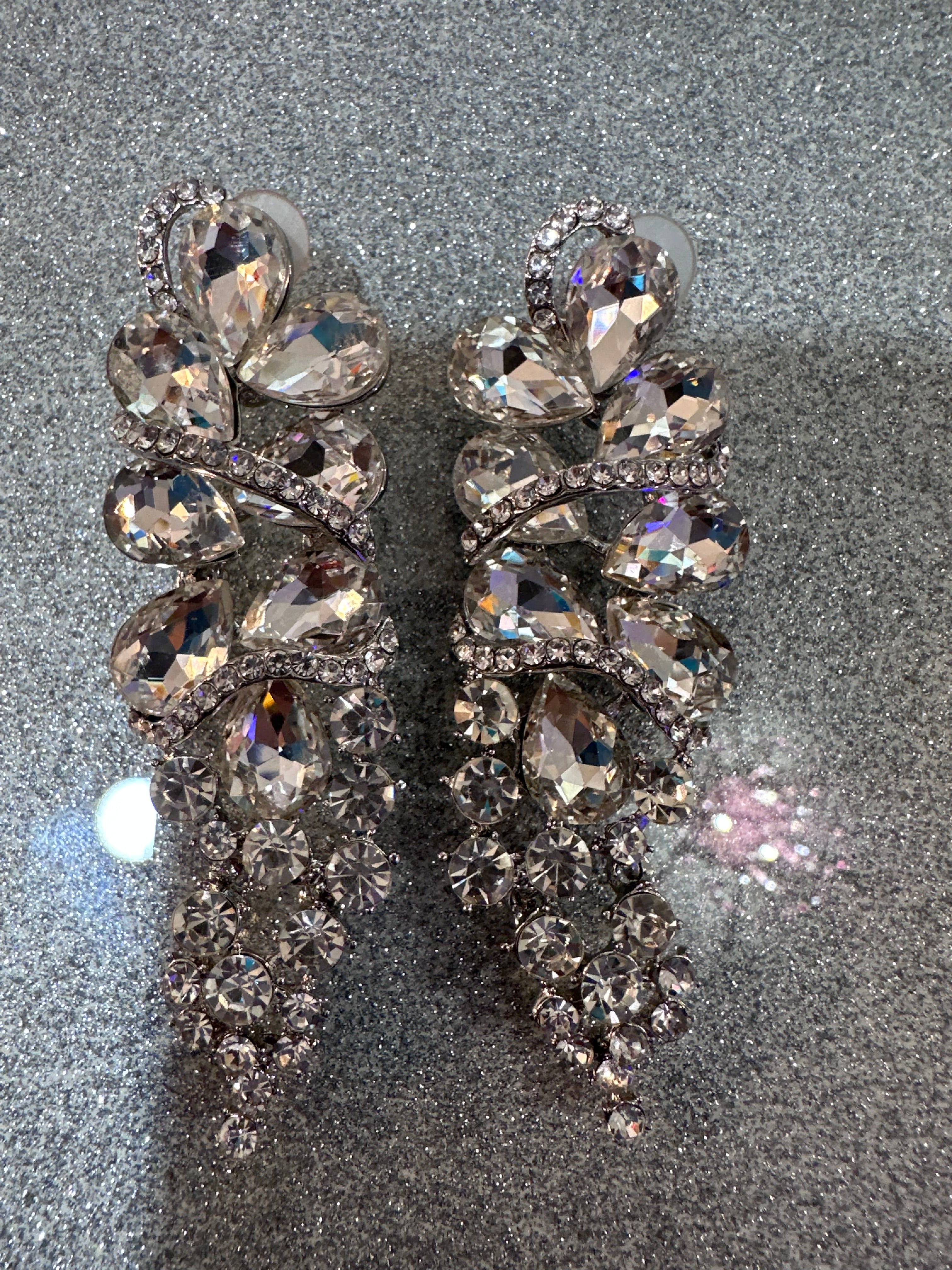Dazzling earrings