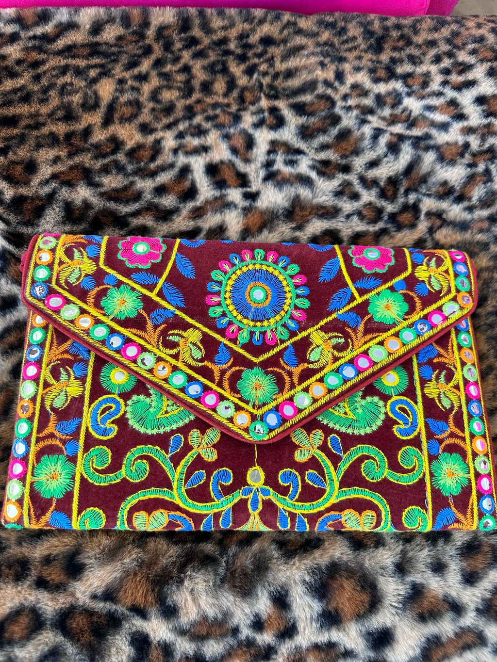 Great Indian styled clutch