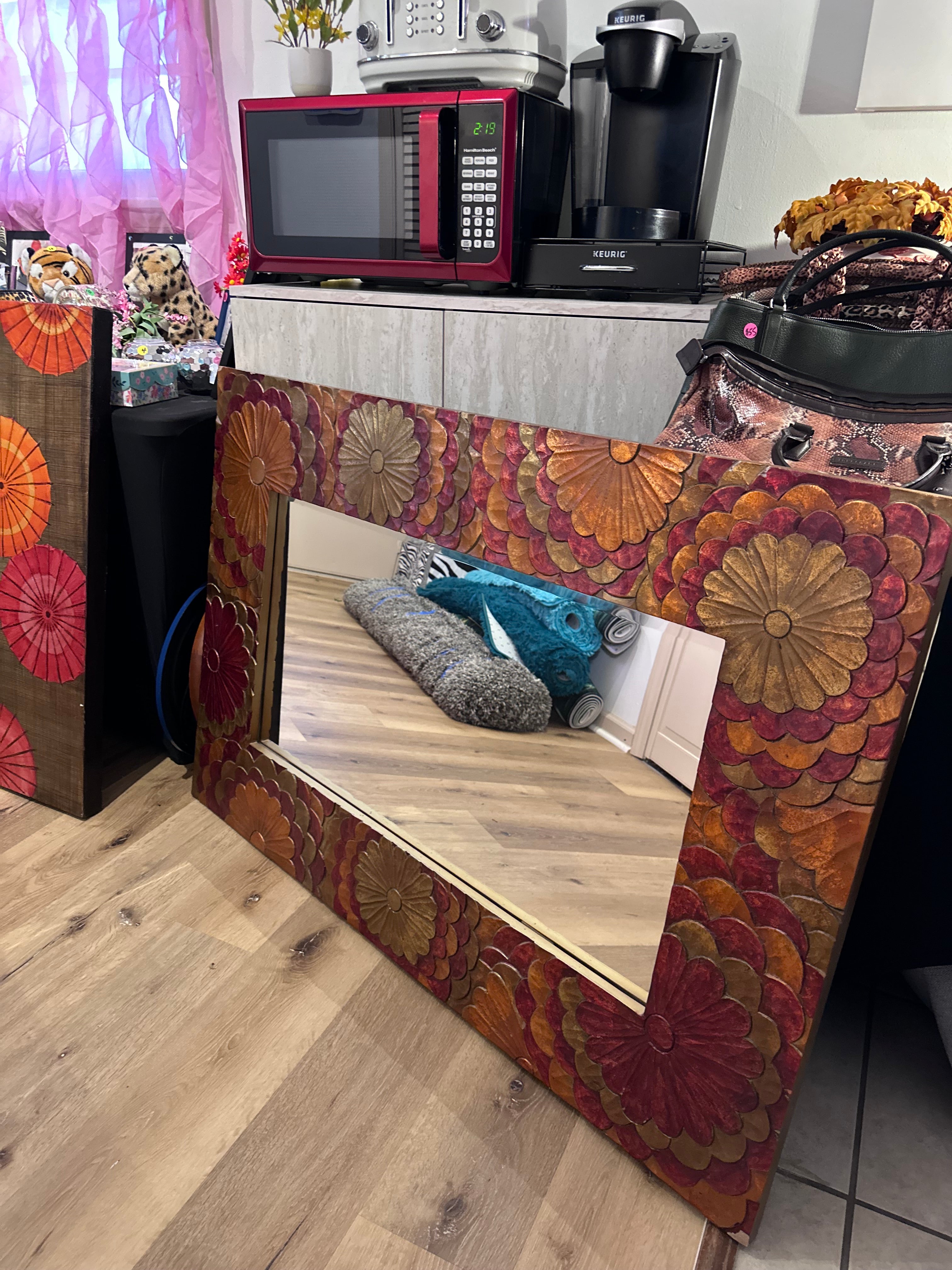 Decorative mirror (used) some blemishes ( in store pick up only Pier 1