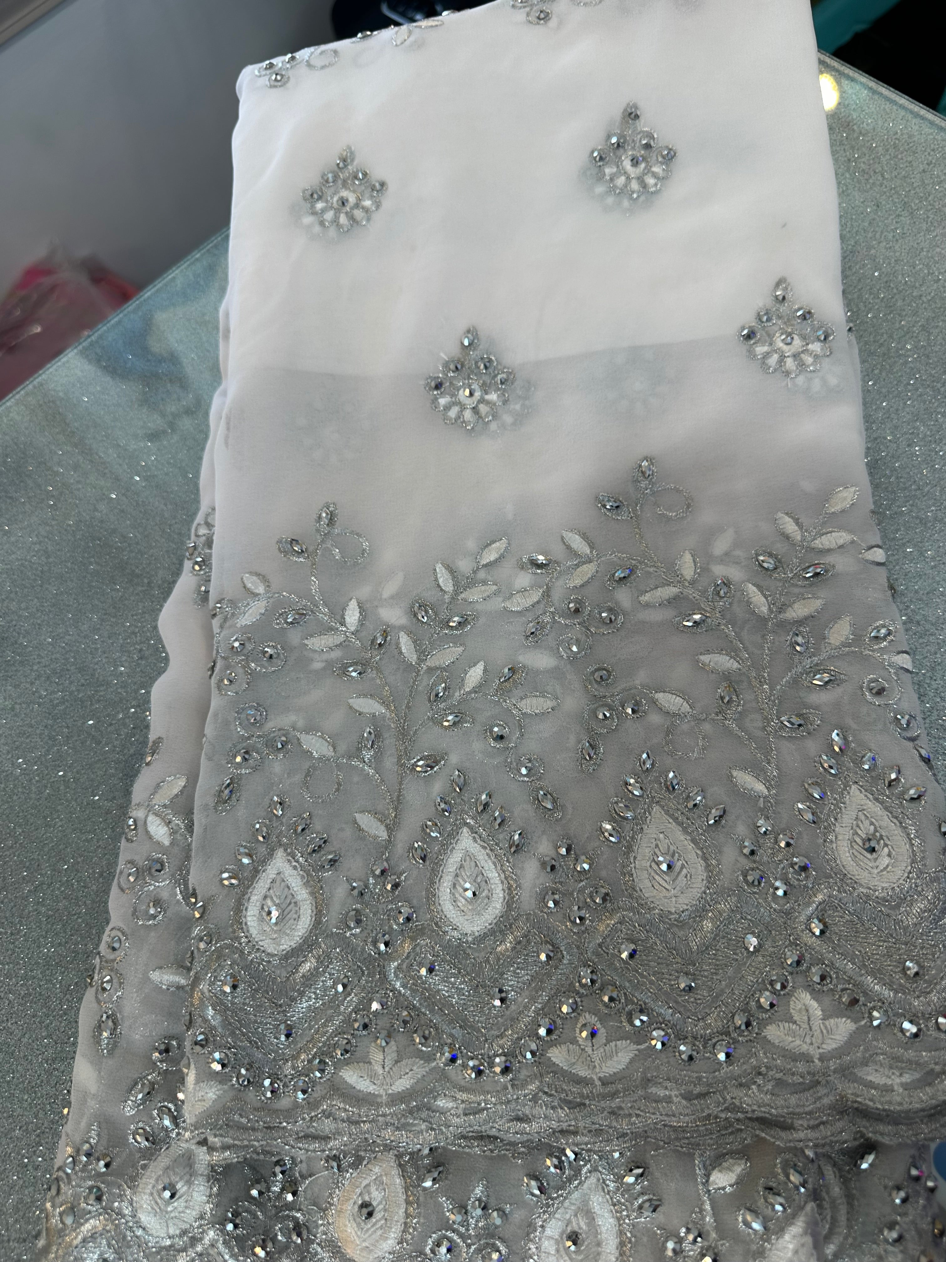 Beautiful detail scarf from Dubai