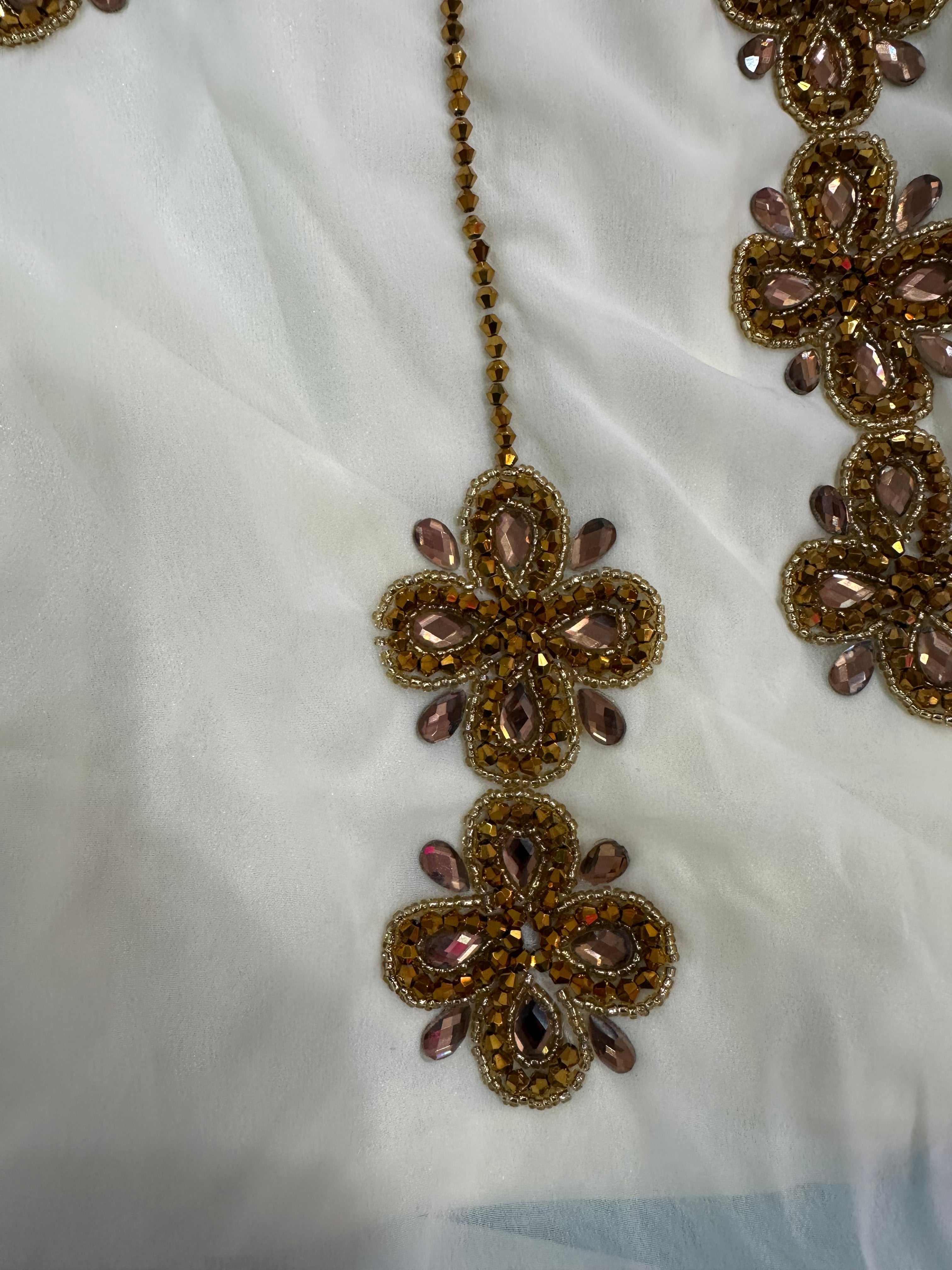 Beautiful Dubai gown with gold details  size 16/18