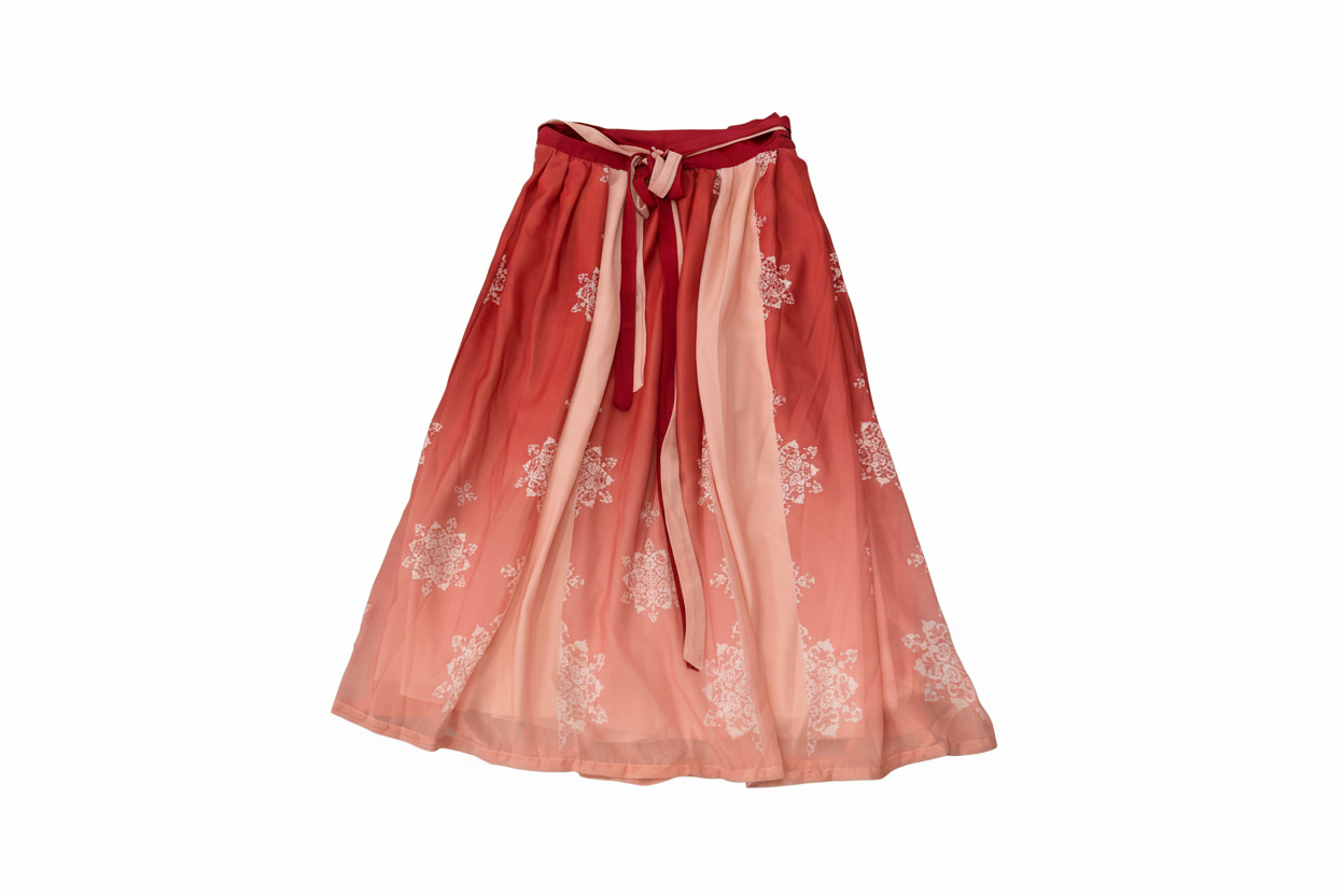 Vintage look! Size 14/16 wrap around skirt