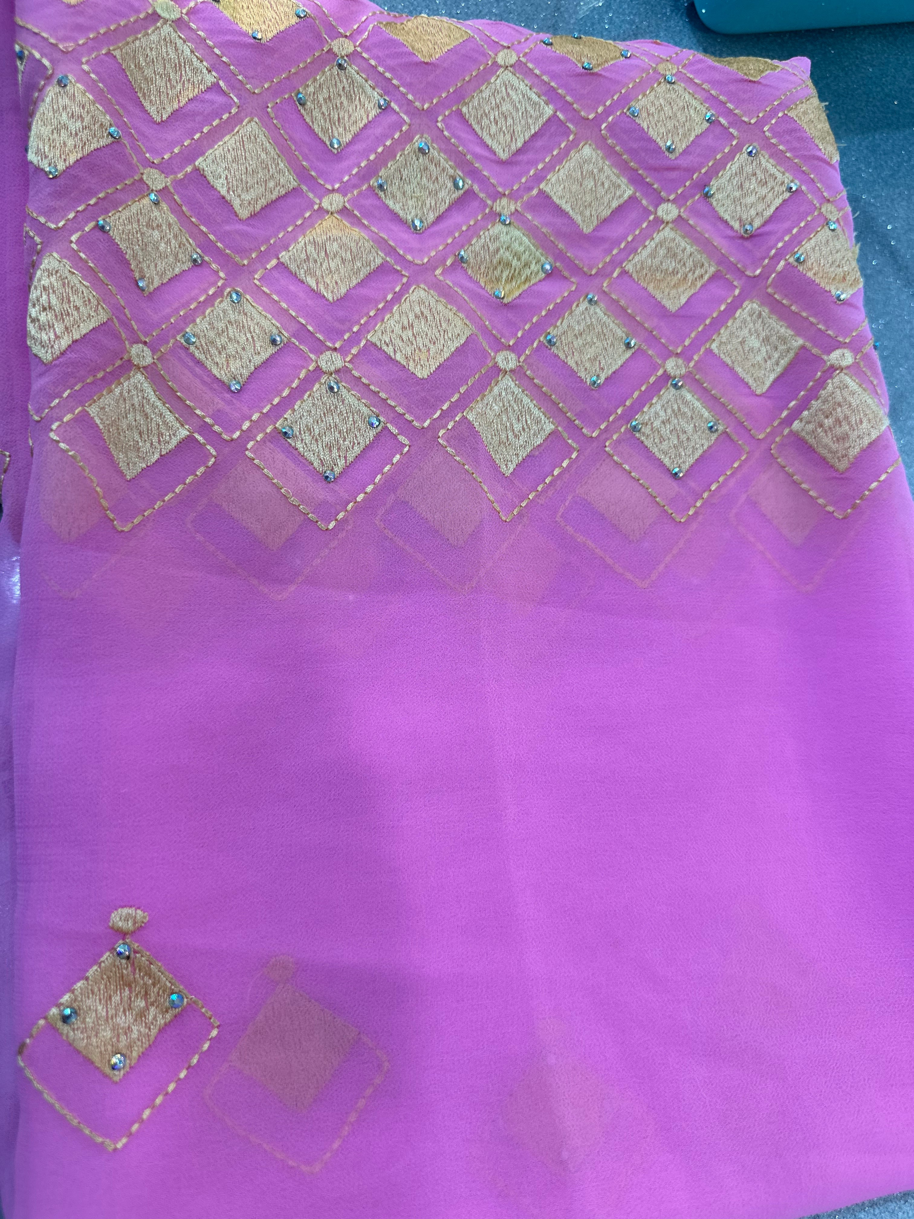 Pink scarf ( $25)