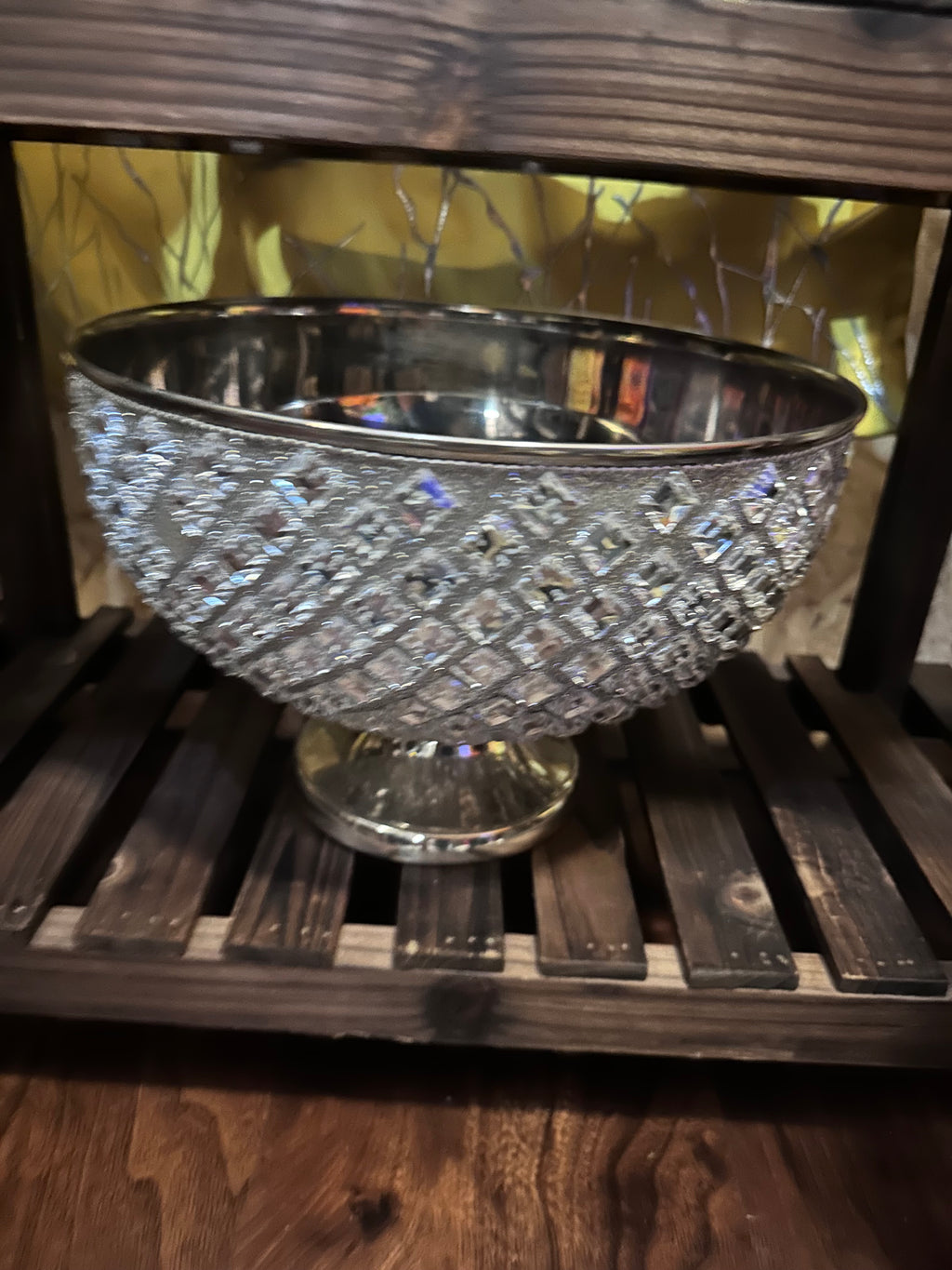Beautiful diamond bowl- in store pickup only- sold