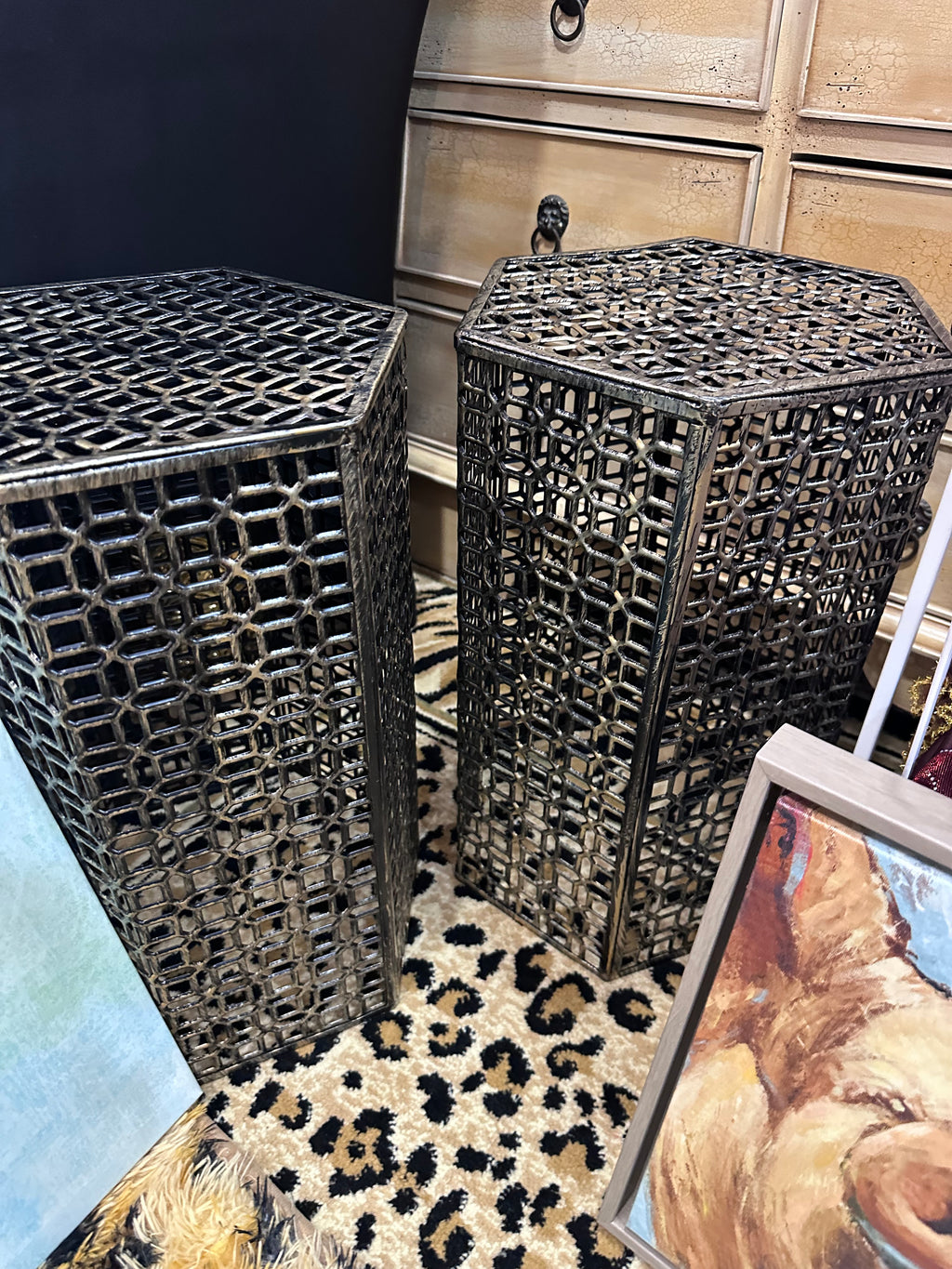 Two corner tables ( in store pick up only)- sold