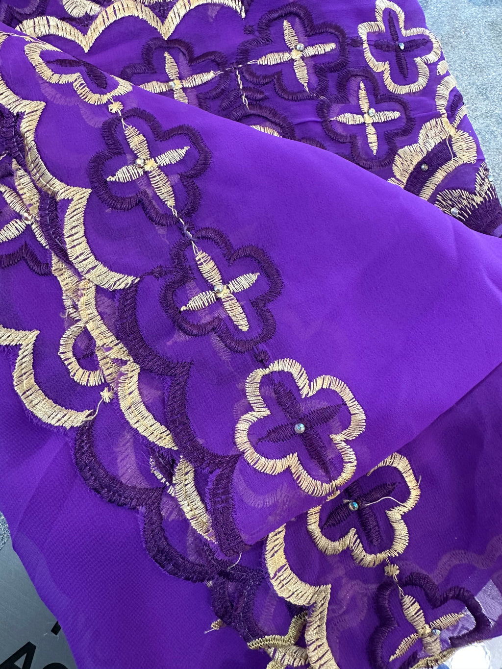 Gorgeous purple scarf from Dubai $25