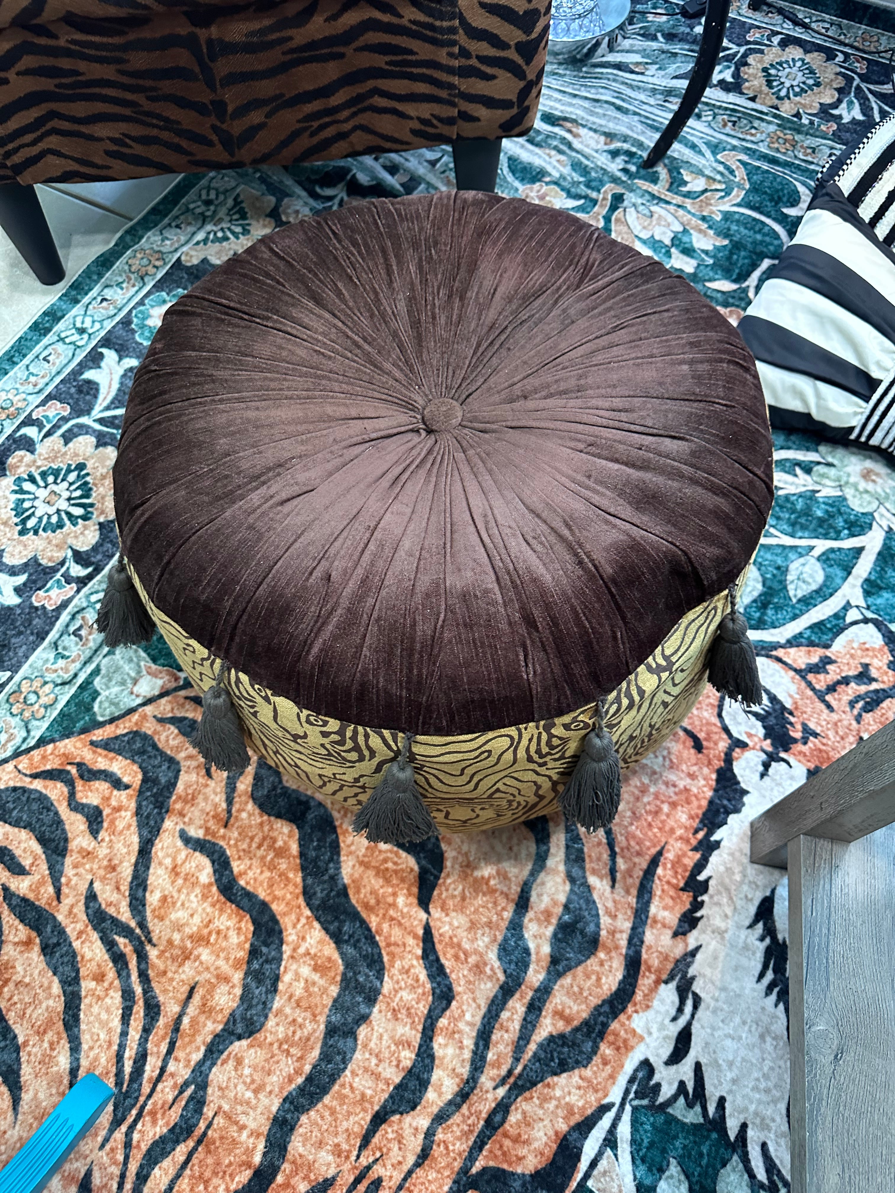 Lion ottoman/stool ( in store pickup only)