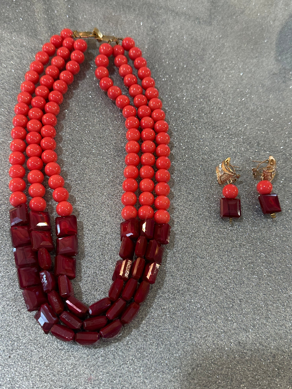 African necklace set
