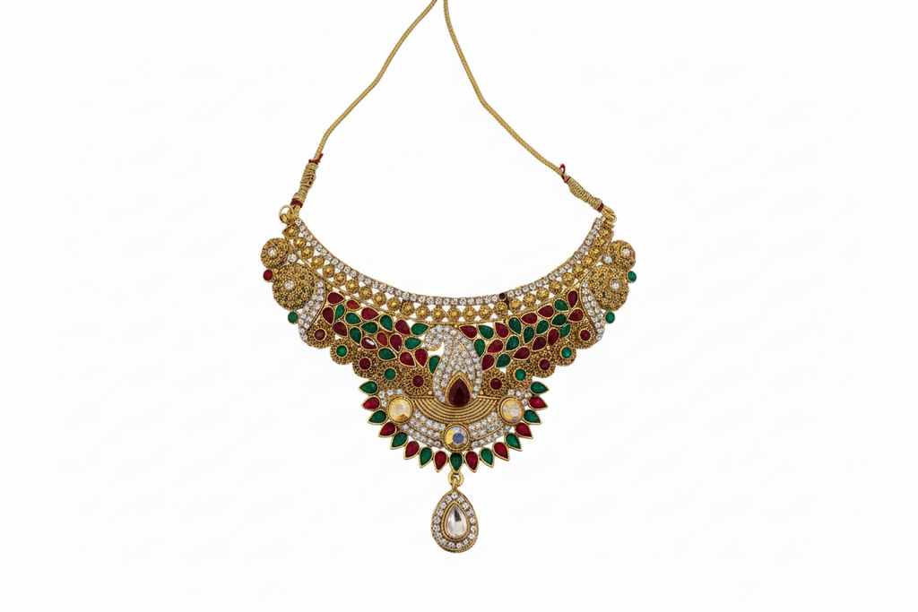 6 piece set Indian style ( some missing stones )