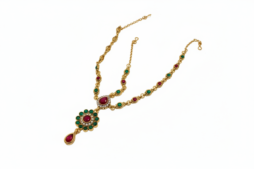 6 piece set Indian style ( some missing stones )