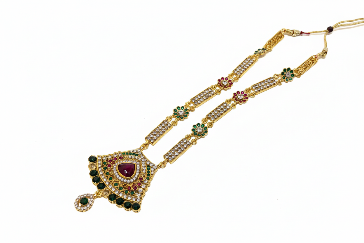 6 piece set Indian style ( some missing stones )