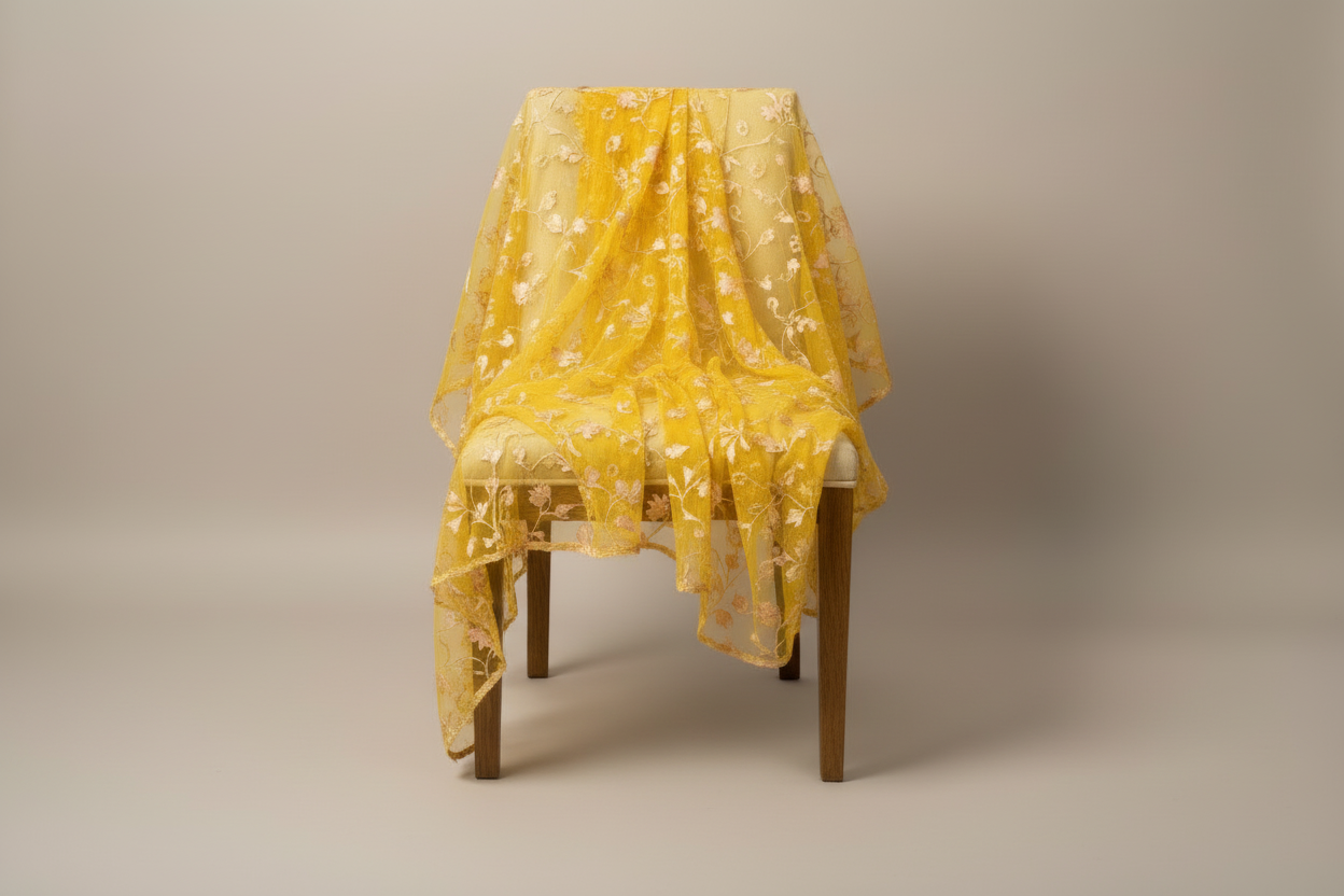 Dubai yellow scarf