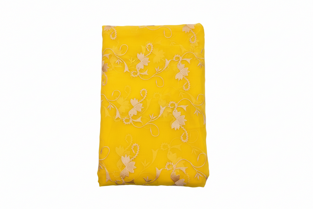 Dubai yellow scarf