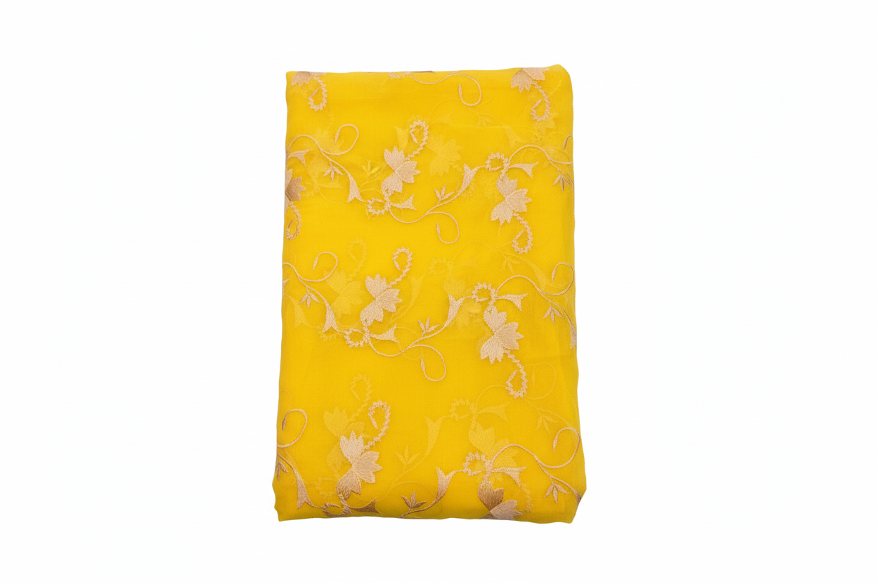 Dubai yellow scarf