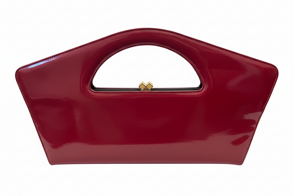 Red Vintage bag! ( some peel to bottom)