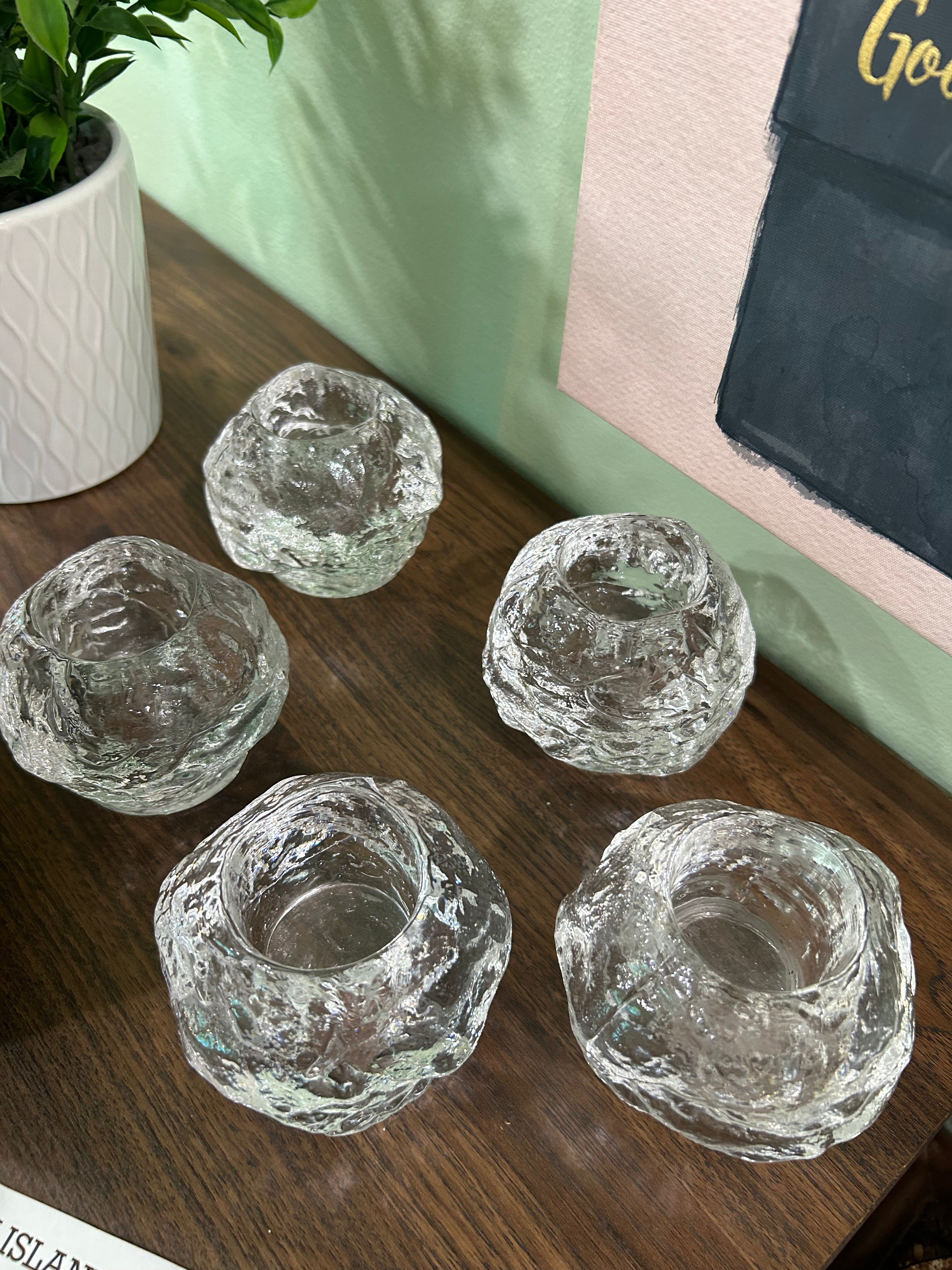Vintage candle holders (extremely heavy) solid $60 for set (5) candle  holders (in store pickup only)