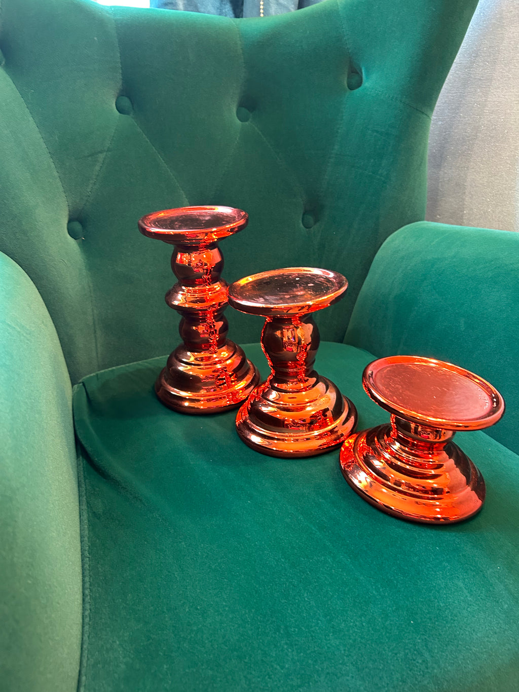 3 candle holders (color as shown) in store pick up