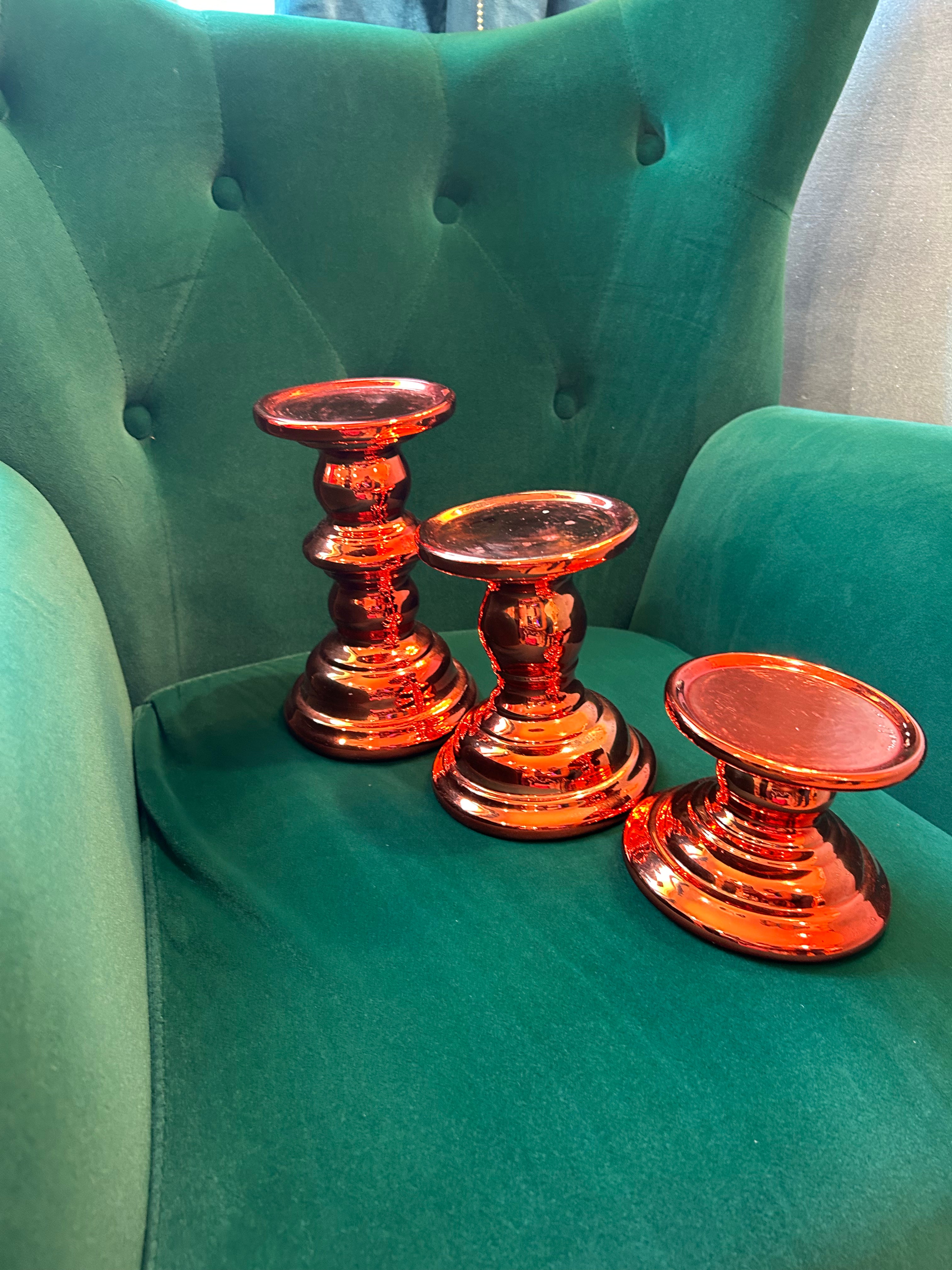 3 candle holders (color as shown) in store pick up