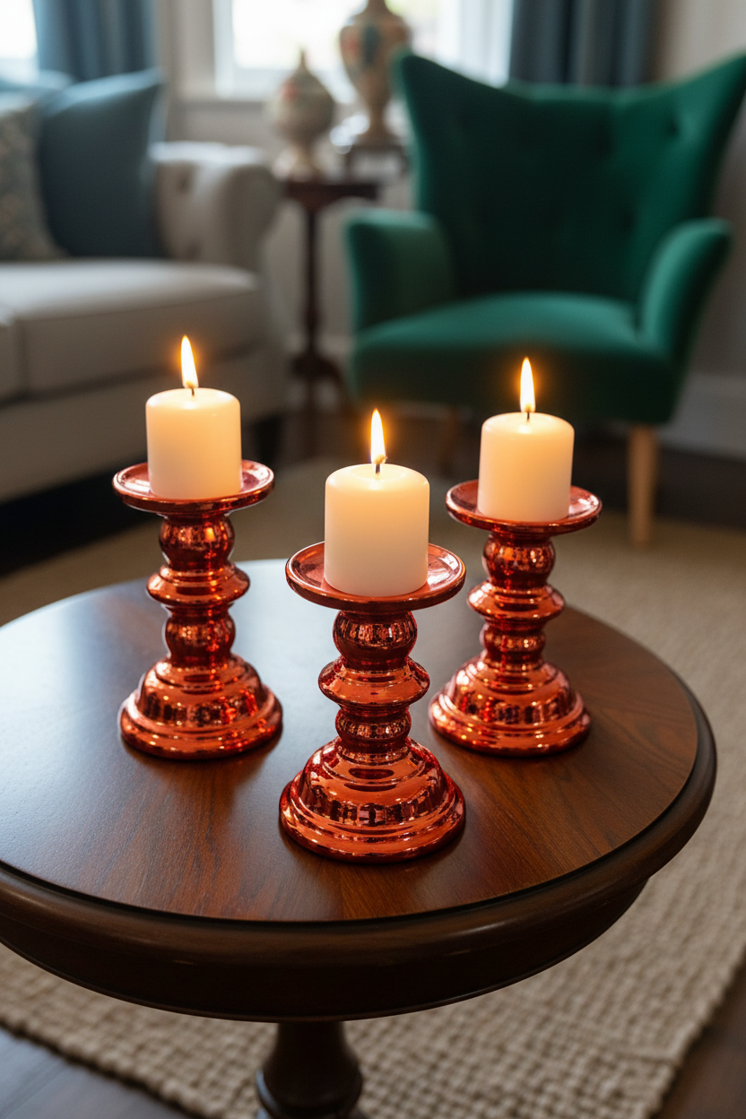 3 candle holders (color as shown) in store pick up