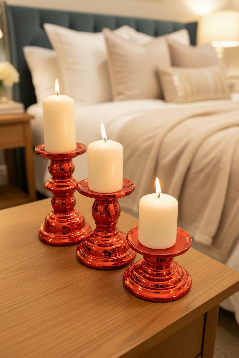 3 candle holders (color as shown) in store pick up