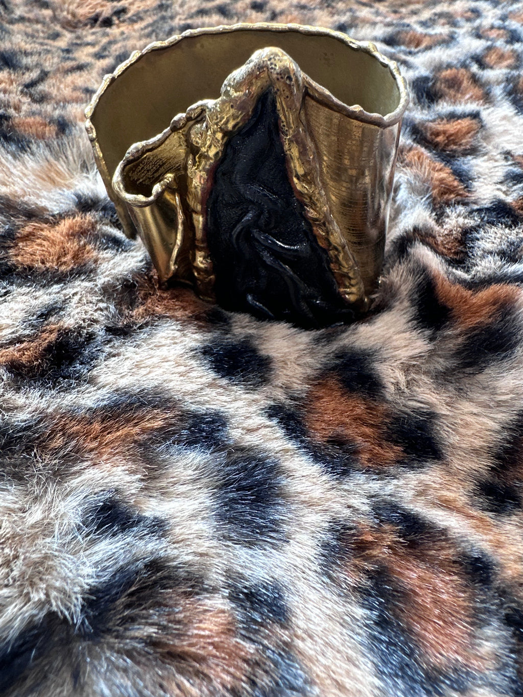 Black and gold bracelet